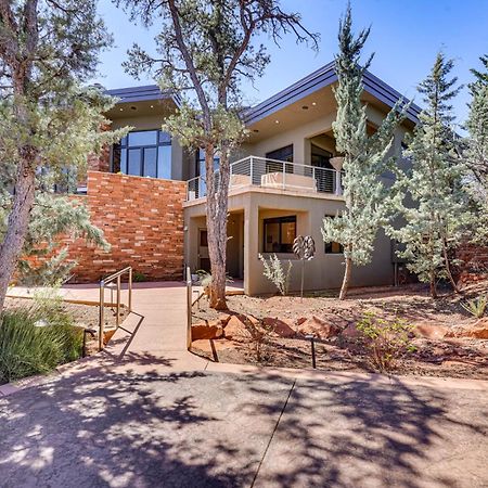 Sedona Couples Retreat With Patio Walk To Trails! Leilighet Eksteriør bilde